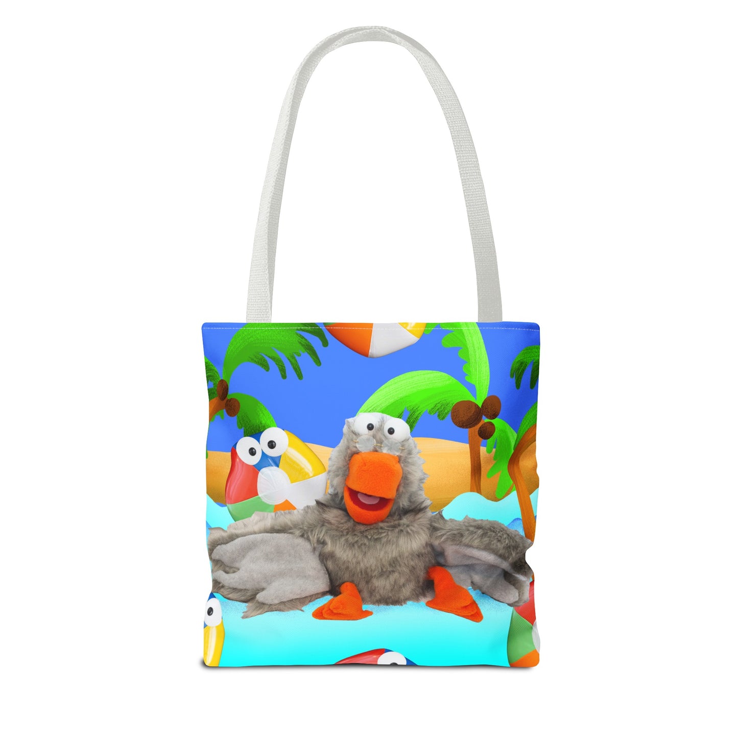 Mindiful® "I Support Children's Mental Health" Grey Bird Tote Bag