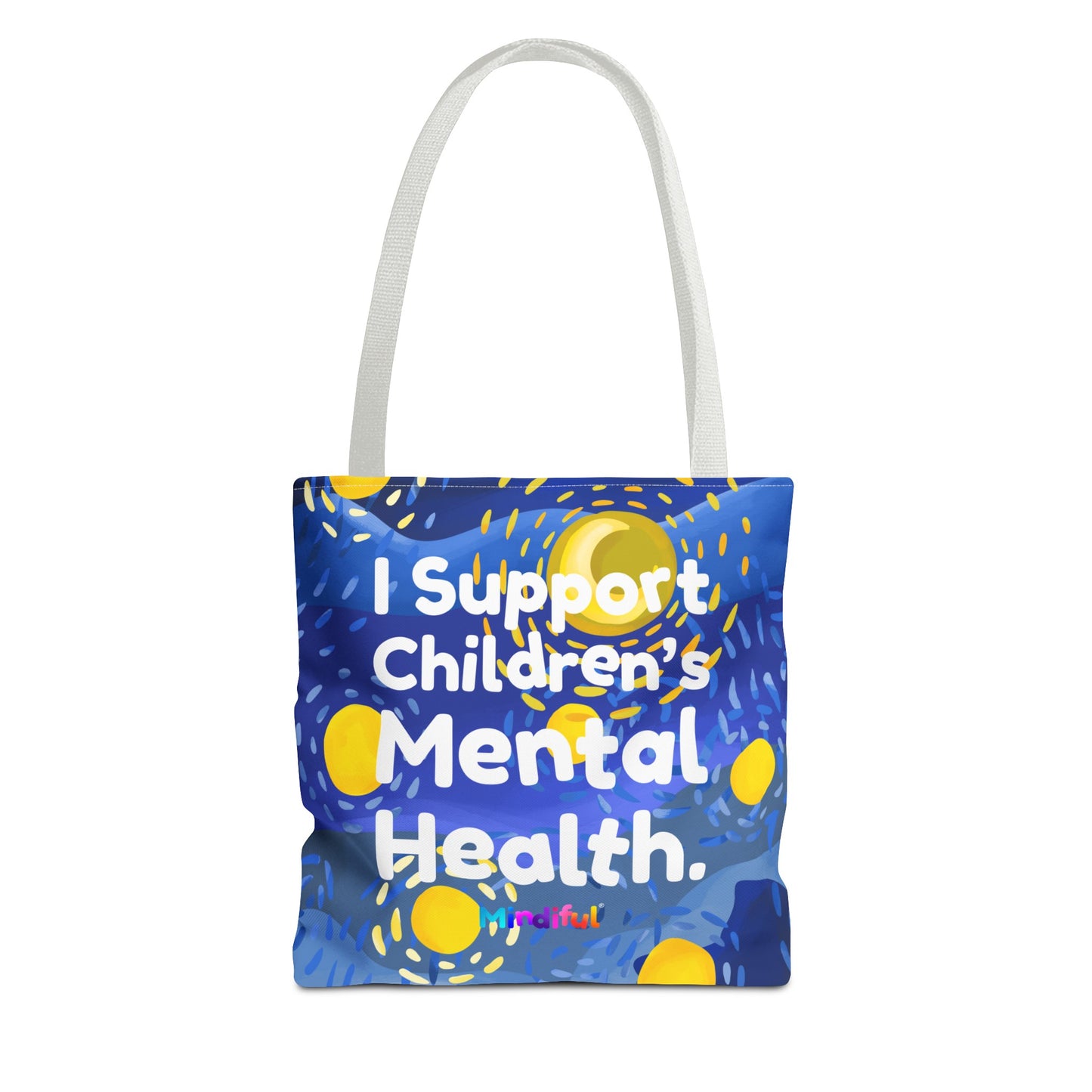 Mindiful® "I Support Children's Mental Health" Starling Tote Bag