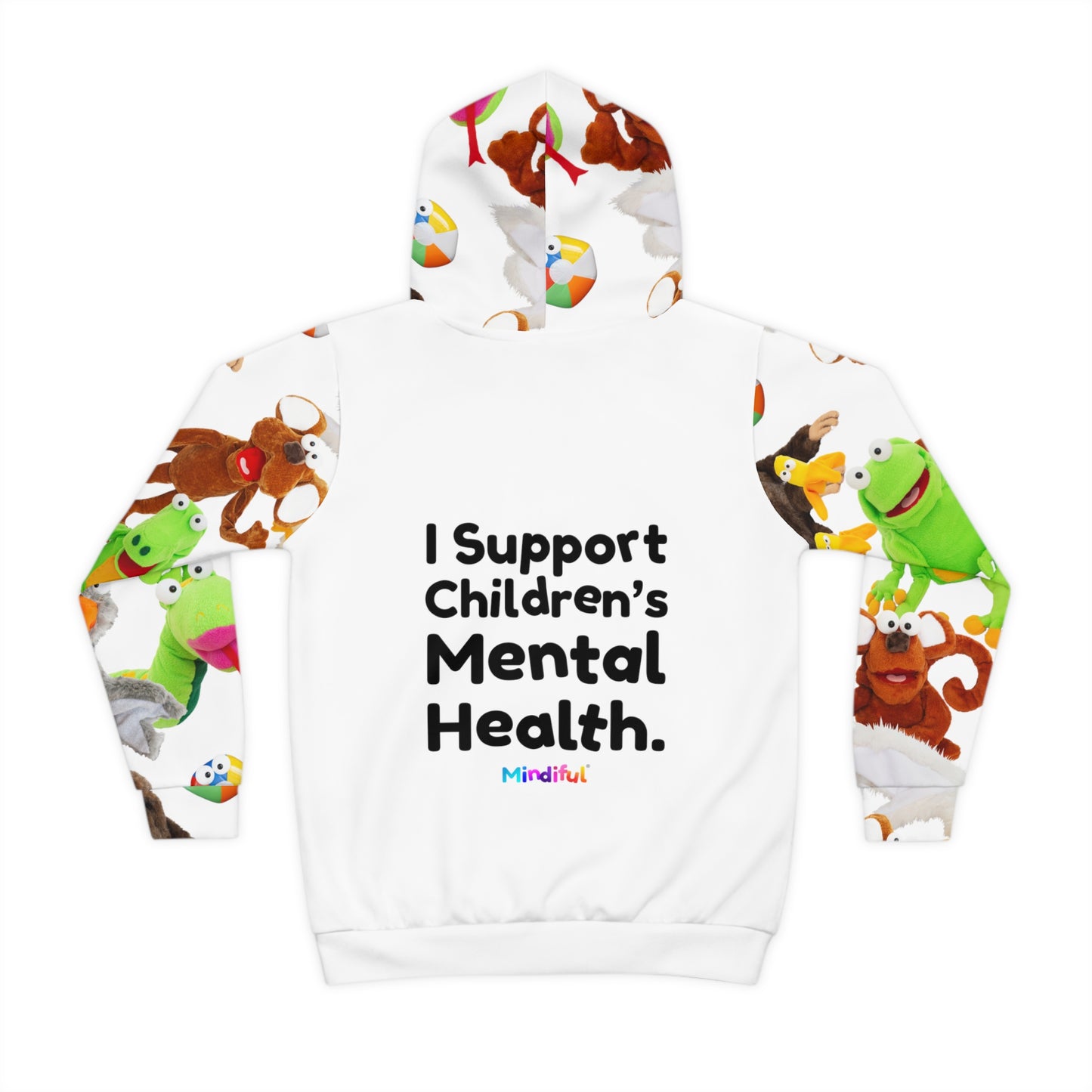 Mindiful® "I Support Children's Mental Health" Children's Hoodie