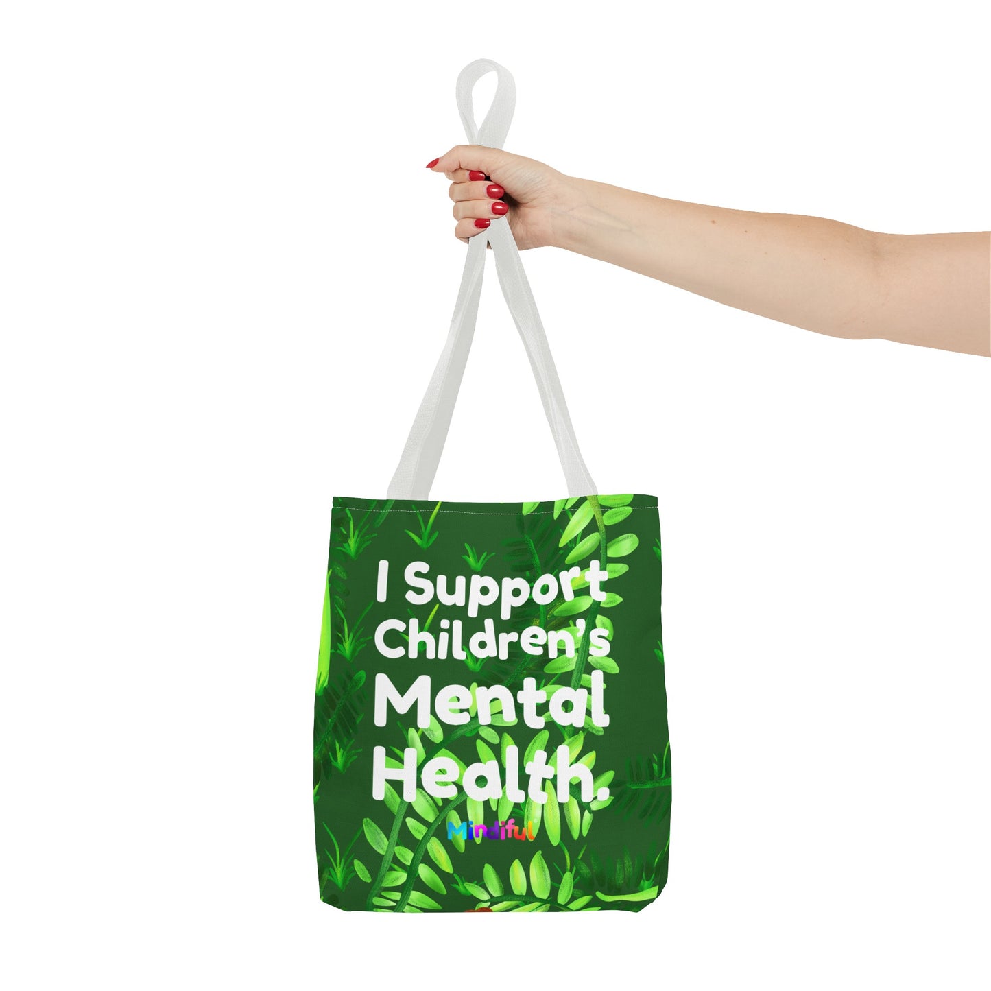 Mindiful® "I Support Children's Mental Health" Marty Tote Bag