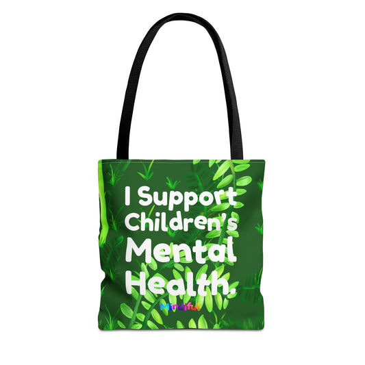 Mindiful® "I Support Children's Mental Health" Marty Tote Bag