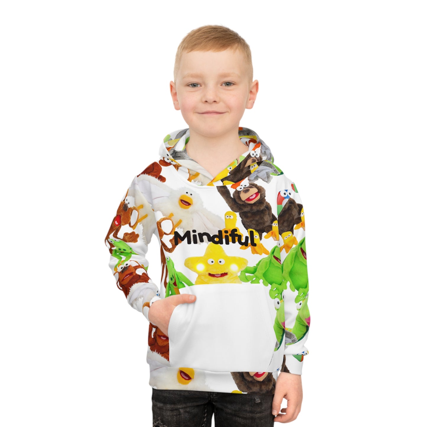 Mindiful® "I Support Children's Mental Health" Children's Hoodie