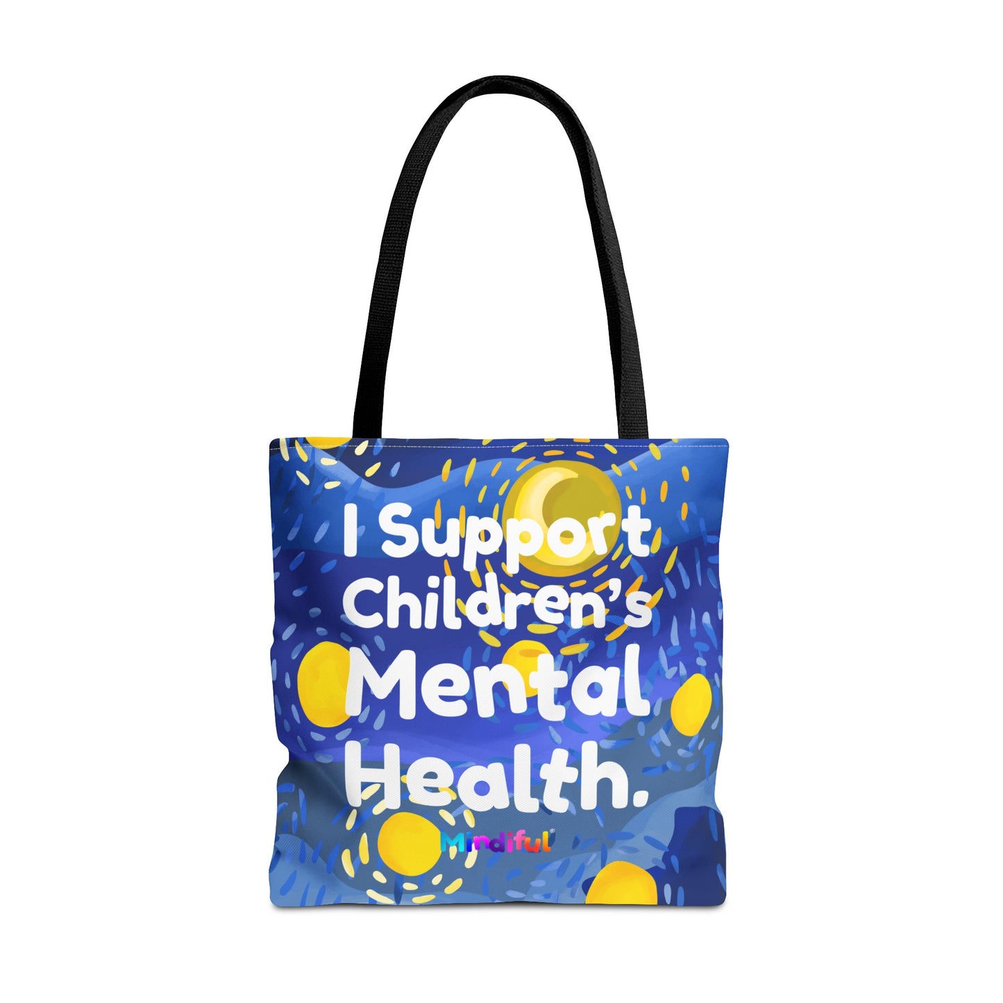 Mindiful® "I Support Children's Mental Health" Starling Tote Bag