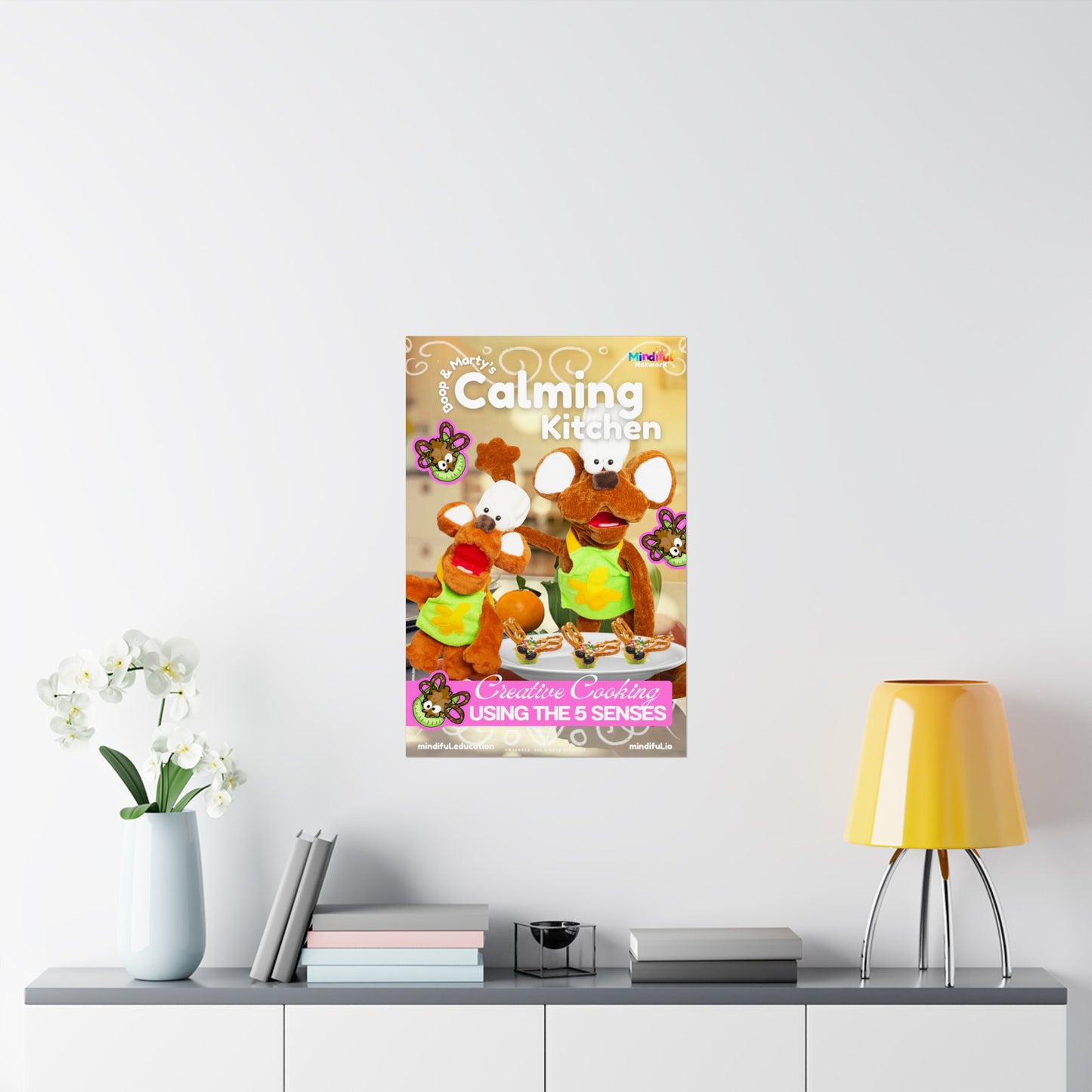 Mindiful® "Calming Kitchen" Matte Vertical Poster