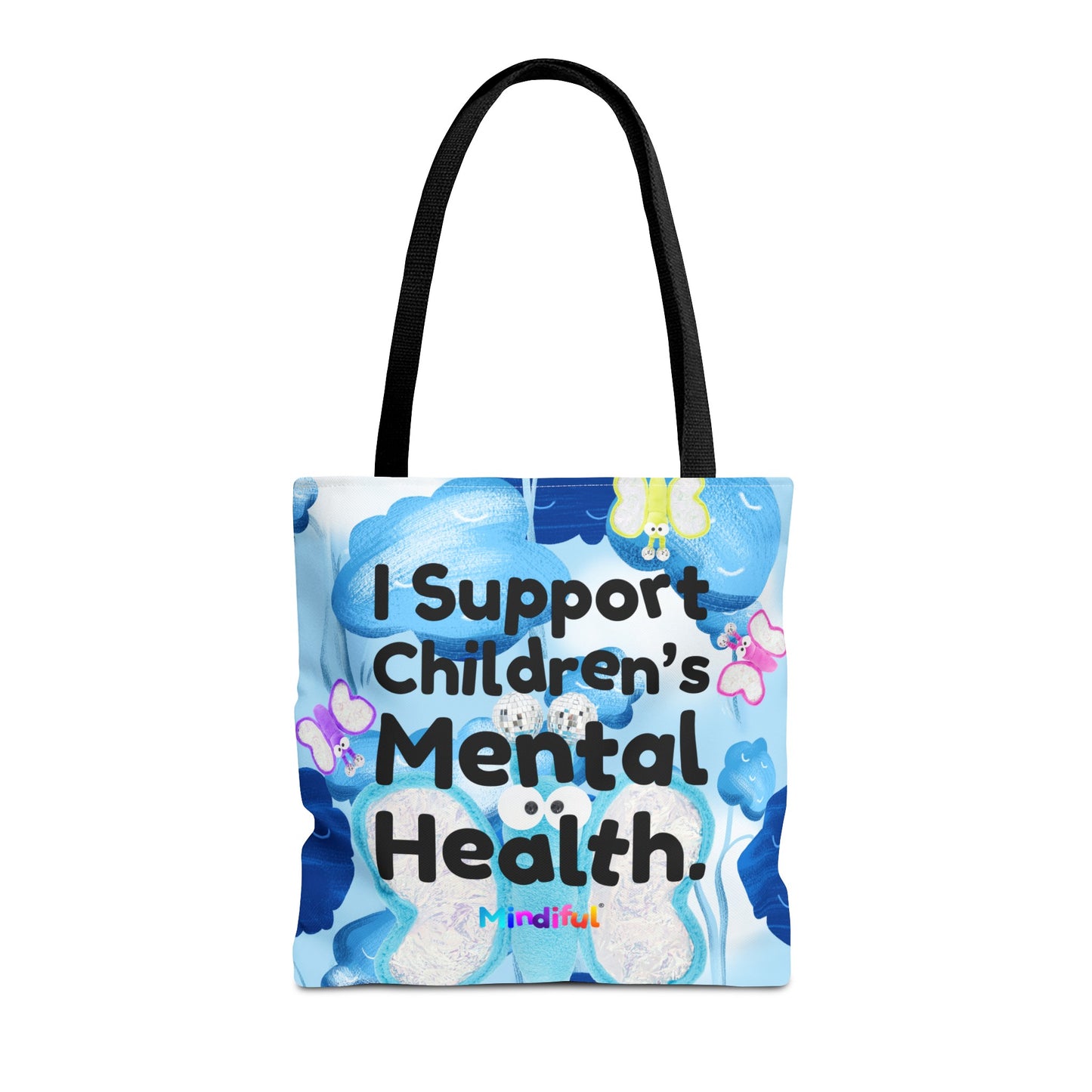 Mindiful® "I Support Children's Mental Health" Steve Tote Bag