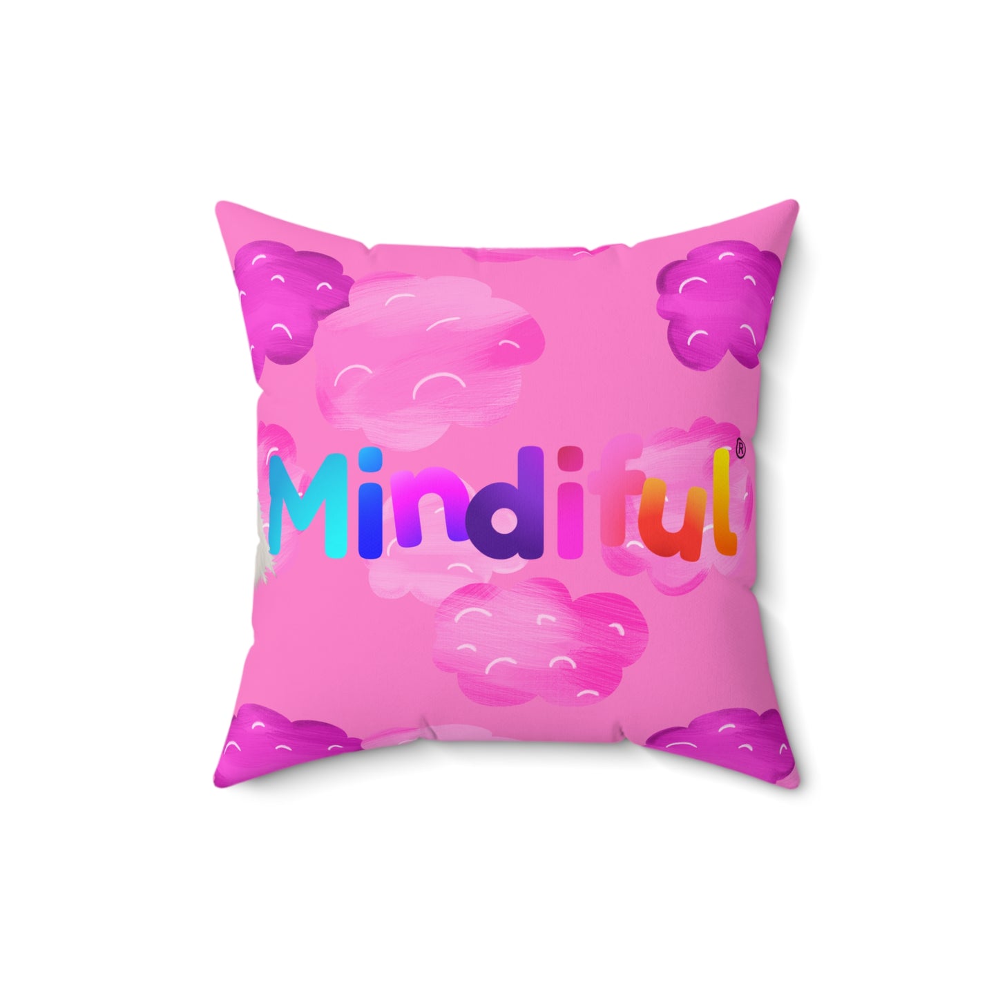 Mindiful® "Little Bird" Square Pillow