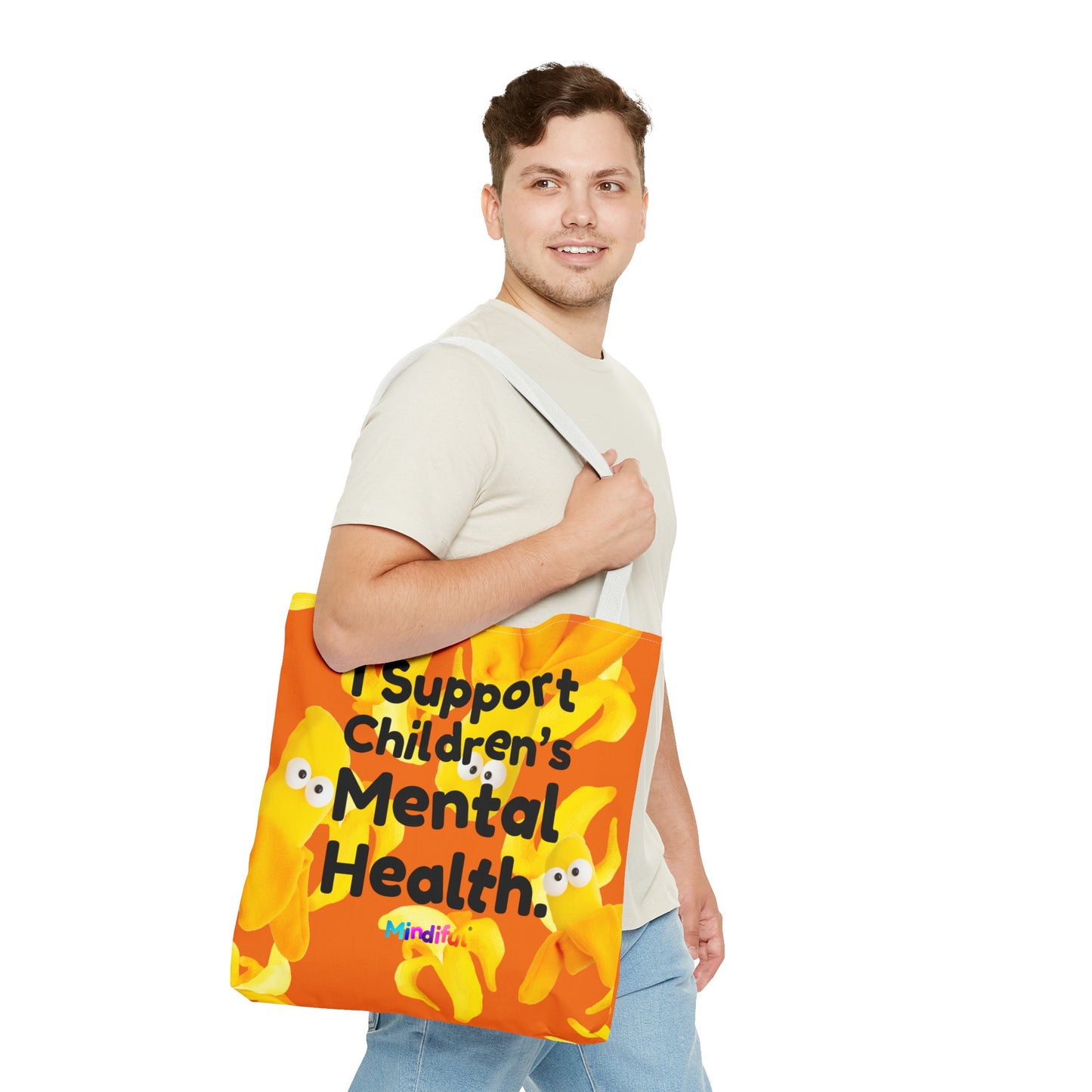 Mindiful® "I Support Children's Mental Health" Boop Tote Bag