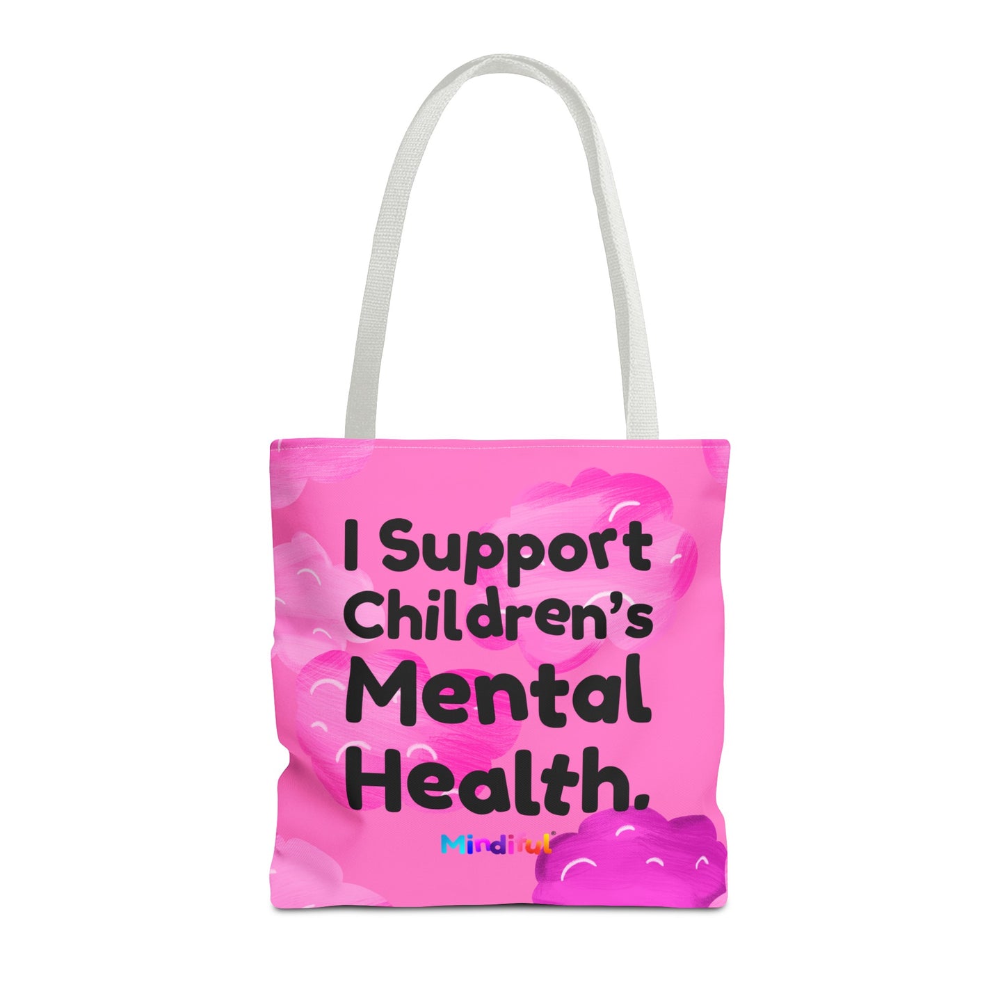 Mindiful® "I Support Children's Mental Health" Little Bird Tote Bag