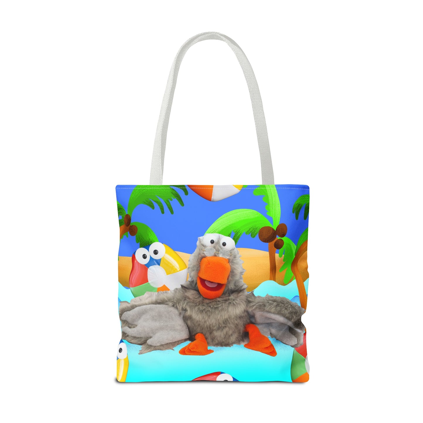 Mindiful® "I Support Children's Mental Health" Grey Bird Tote Bag