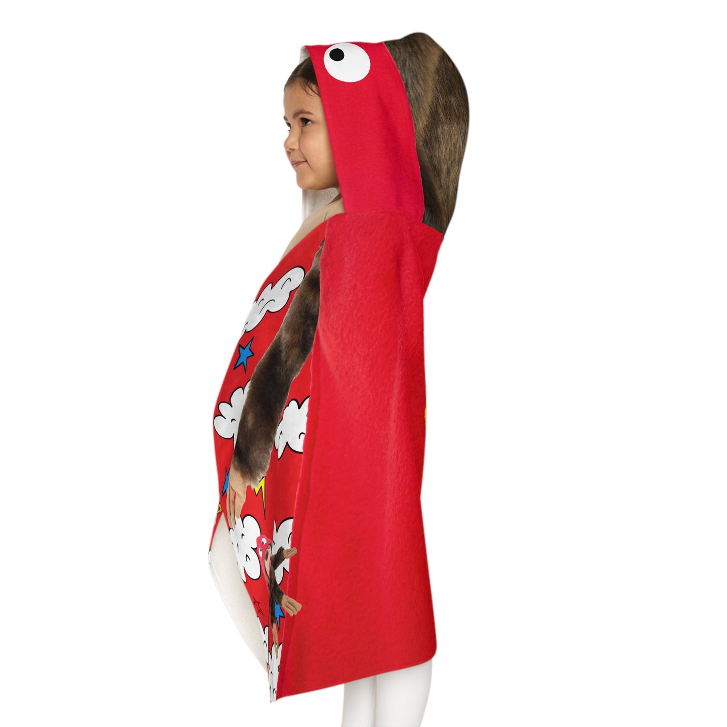 Mindiful® "Super Sloth Problem Solvers" Youth Hooded Towel - Steve's Version