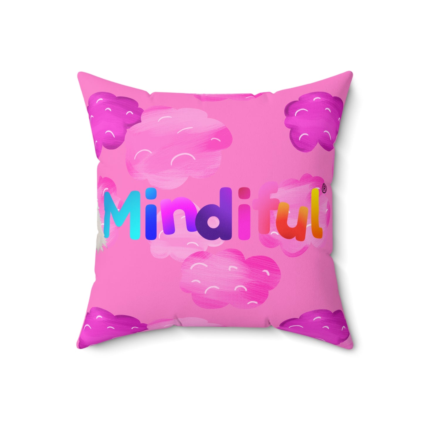 Mindiful® "Little Bird" Square Pillow