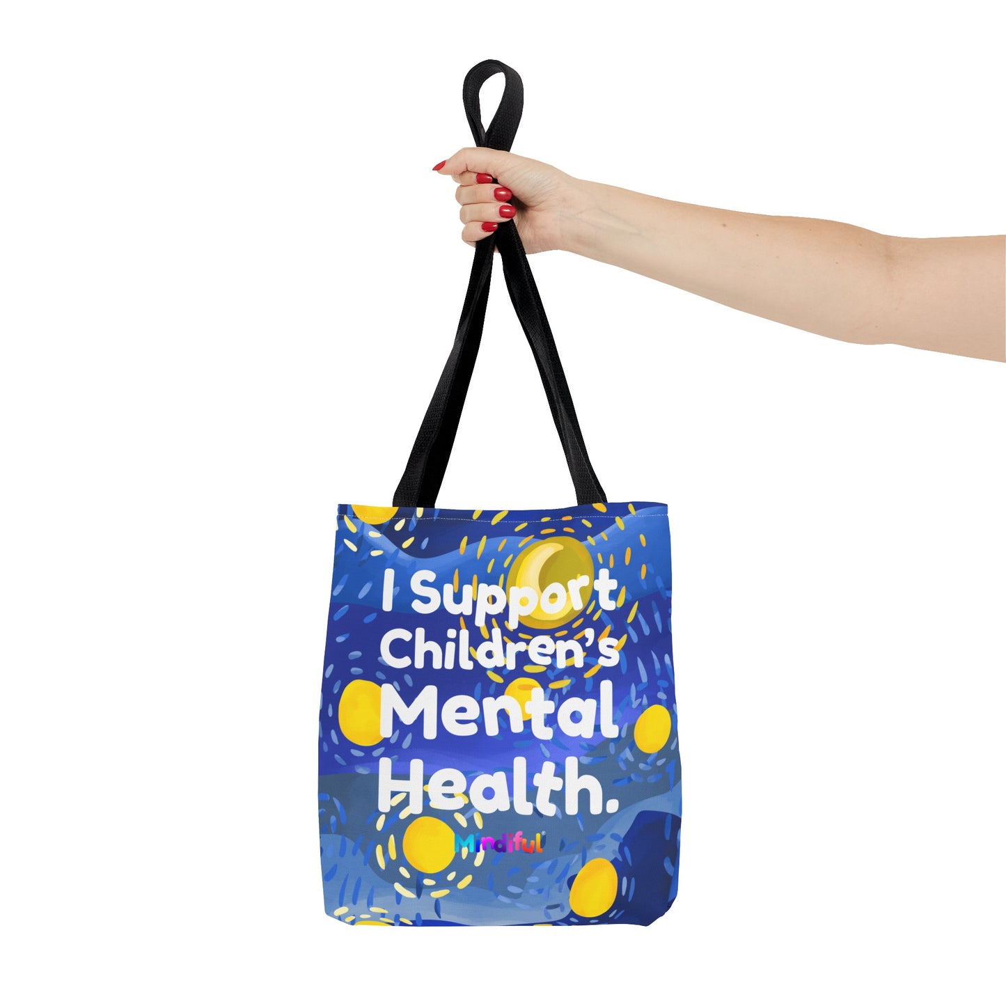 Mindiful® "I Support Children's Mental Health" Starling Tote Bag