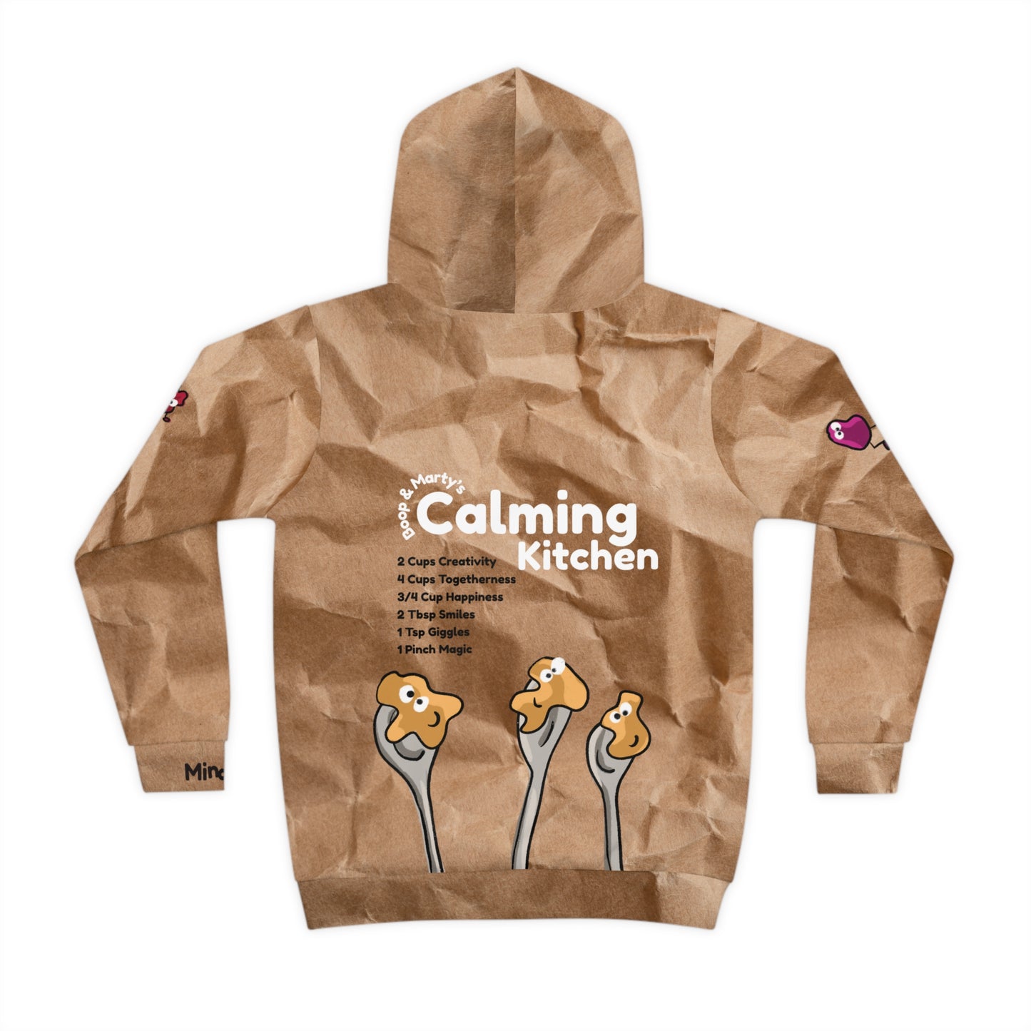 Calming Kitchen - Faux Lunch Bag Outfit - Children's Hoodie