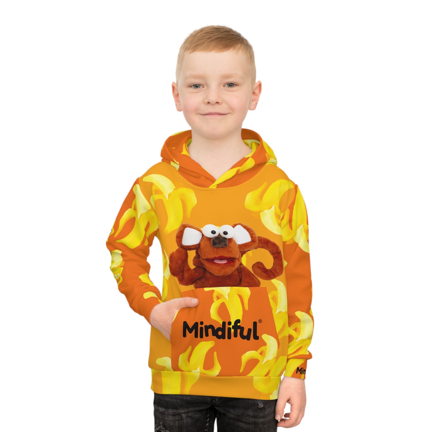 Mindiful® "Boop Bananas" Children's Hoodie