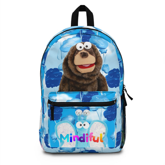 Mindiful® "Cloudy with a Chance of Steve" Duo-Tone Backpack