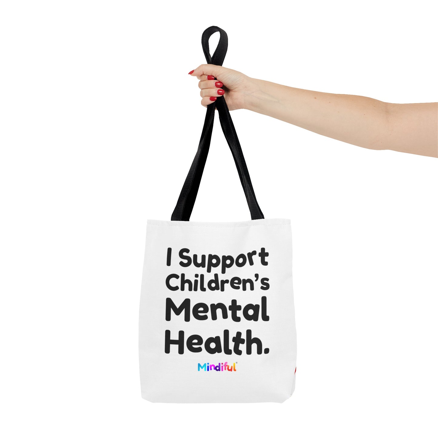 Mindiful® "I Support Children's Mental Health" Tote Bag