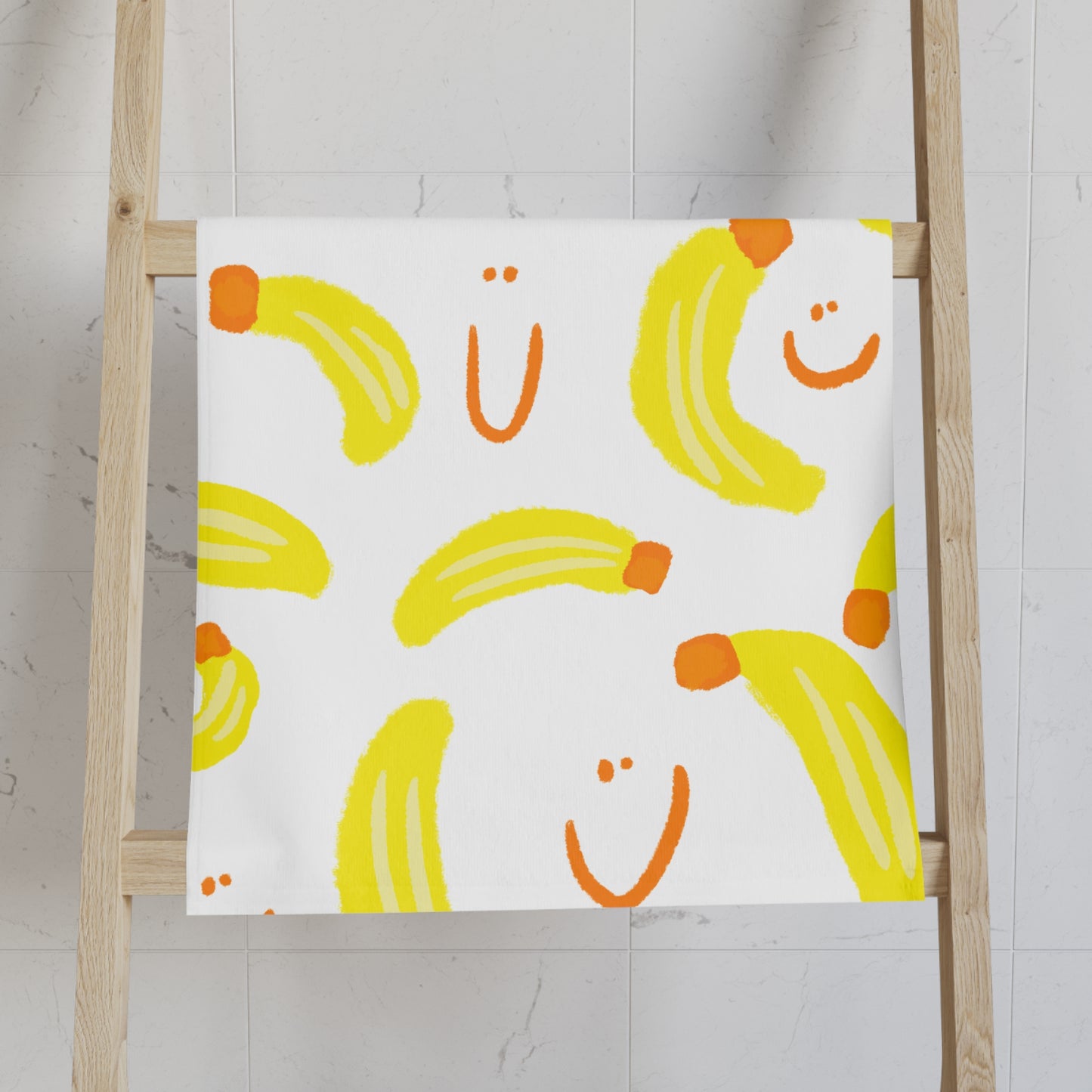 Calming Kitchen - Happy Banana Prop Print Kitchen Towel