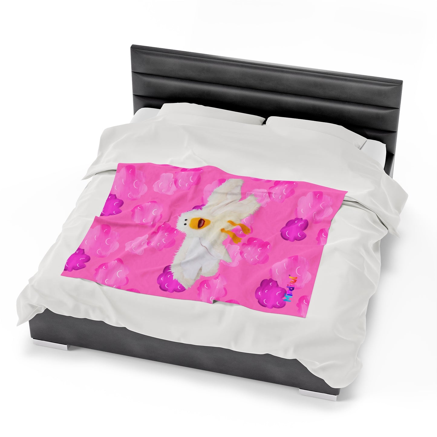 Mindiful® "Little Bird" Velveteen Plush Snuggle Blanket