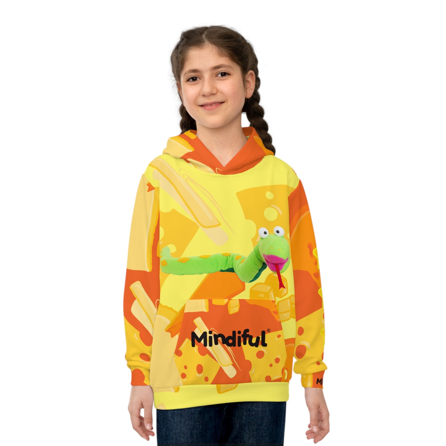 Mindiful® "Cheesy Snorey" Children's Hoodie